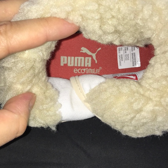 Puma Mid High Suede Shearling Shoe - Picture 6 of 8